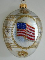 Stars Stripes Union Jack Egg